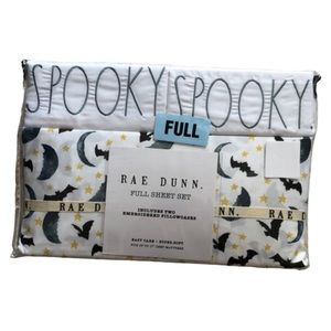 Rae Dunn SPOOKY Halloween Full Sheet Set